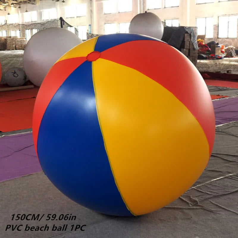 Colorful PVC beach ball