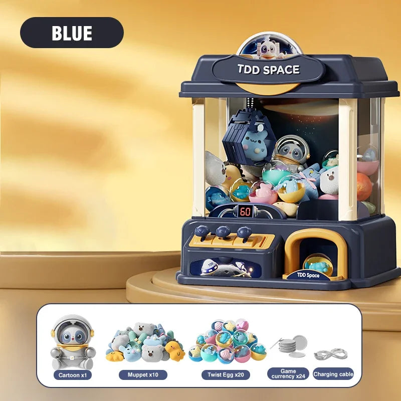 Children’s Electric Claw Machine – Lights, Dolls & Family Game Fun