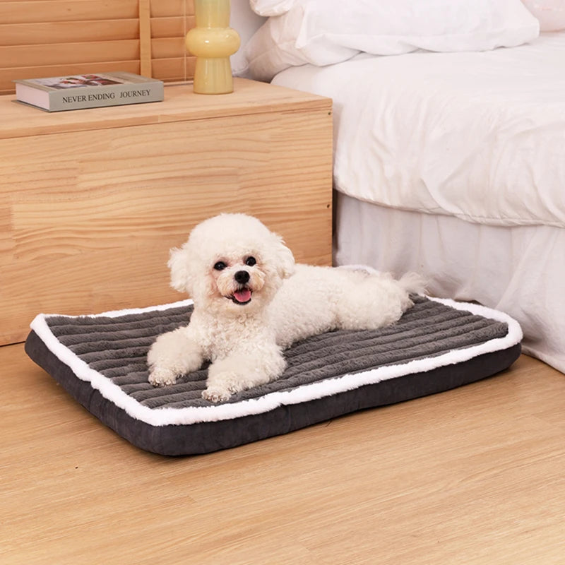 Cozy, Non-Slip Plush Dog Bed – Orthopedic, Washable & Perfect for Pets!