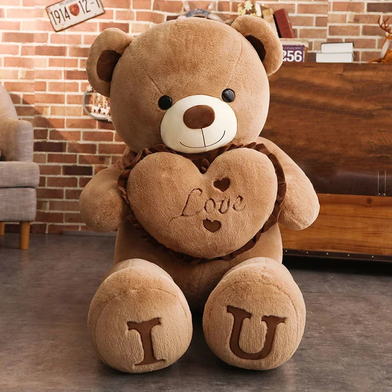 Giant LOVE Plush Teddy Bear β 100cm Soft Stuffed Toy Gift | Tots N Paws