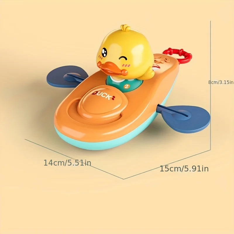 Little Yellow Duck Kayak Bath Toy – Tots N Paws