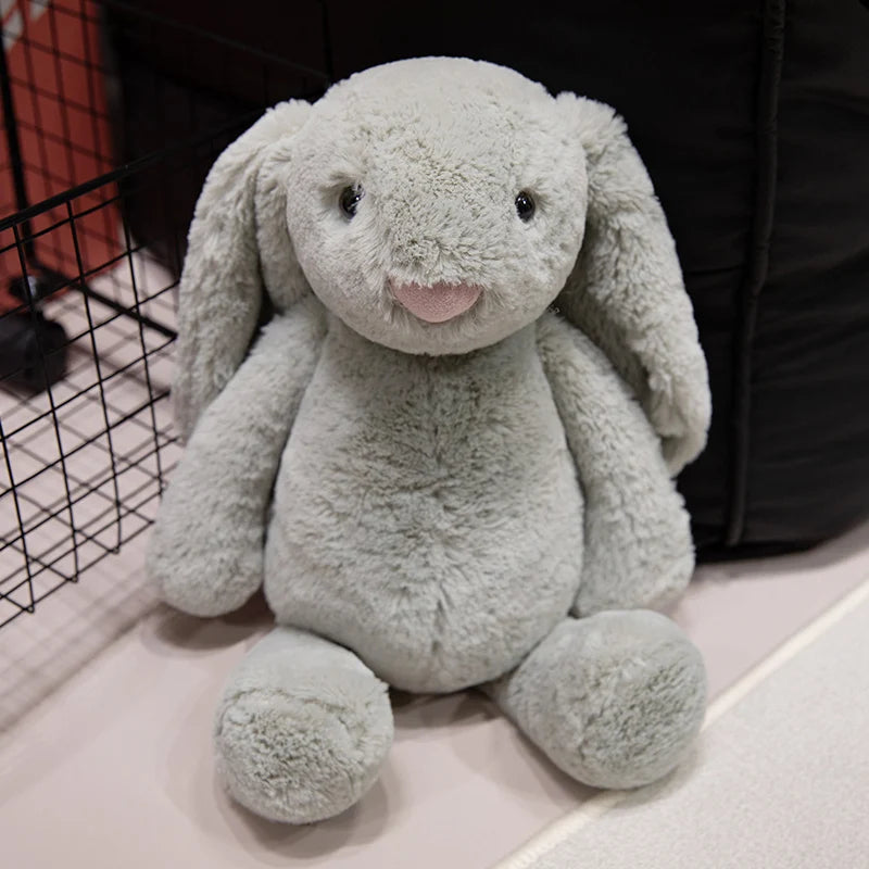 Kawaii Long Ears Bunny Plush Toy – Cute Rabbit Hug Pillow | Tots N Paws