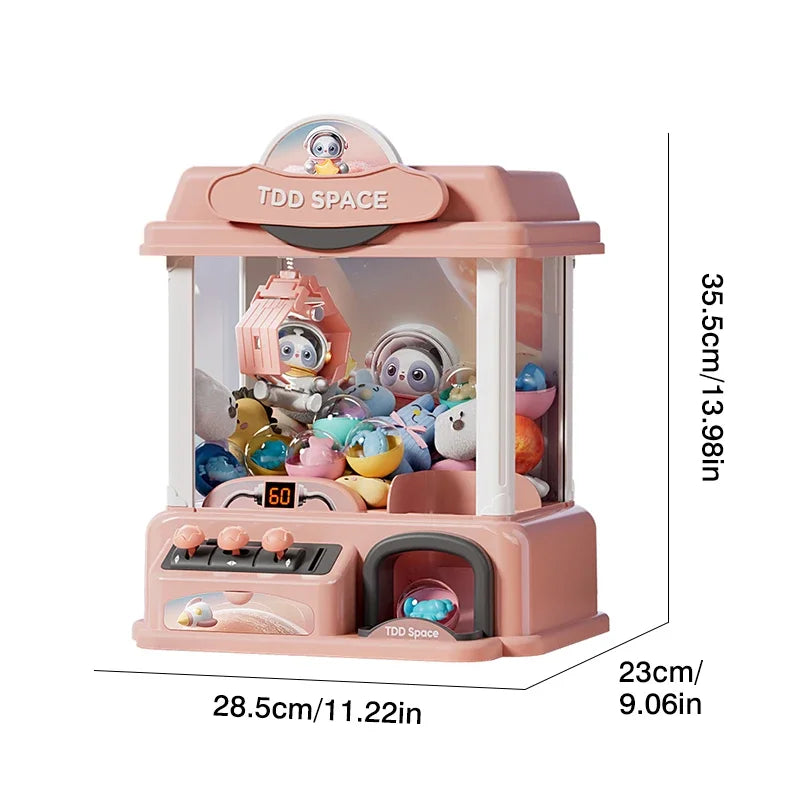 Children’s Electric Claw Machine – Lights, Dolls & Family Game Fun