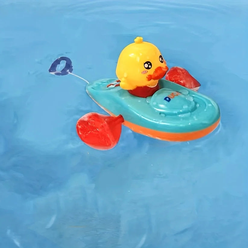 Little Yellow Duck Kayak Bath Toy – Tots N Paws