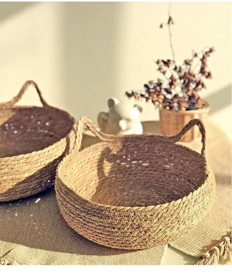 Handmade Vine Woven Cat Nest – Cozy, Washable & Year-Round Comfort