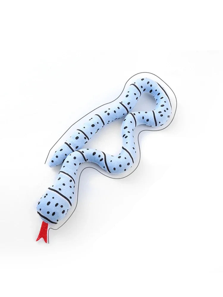 Snake Shape Interactive Cat Toy – Bite-Resistant Catnip Fun for Cats & Kittens