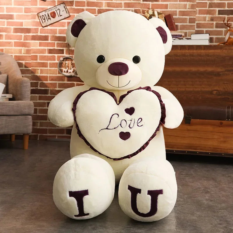 Giant LOVE Plush Teddy Bear β 100cm Soft Stuffed Toy Gift | Tots N Paws