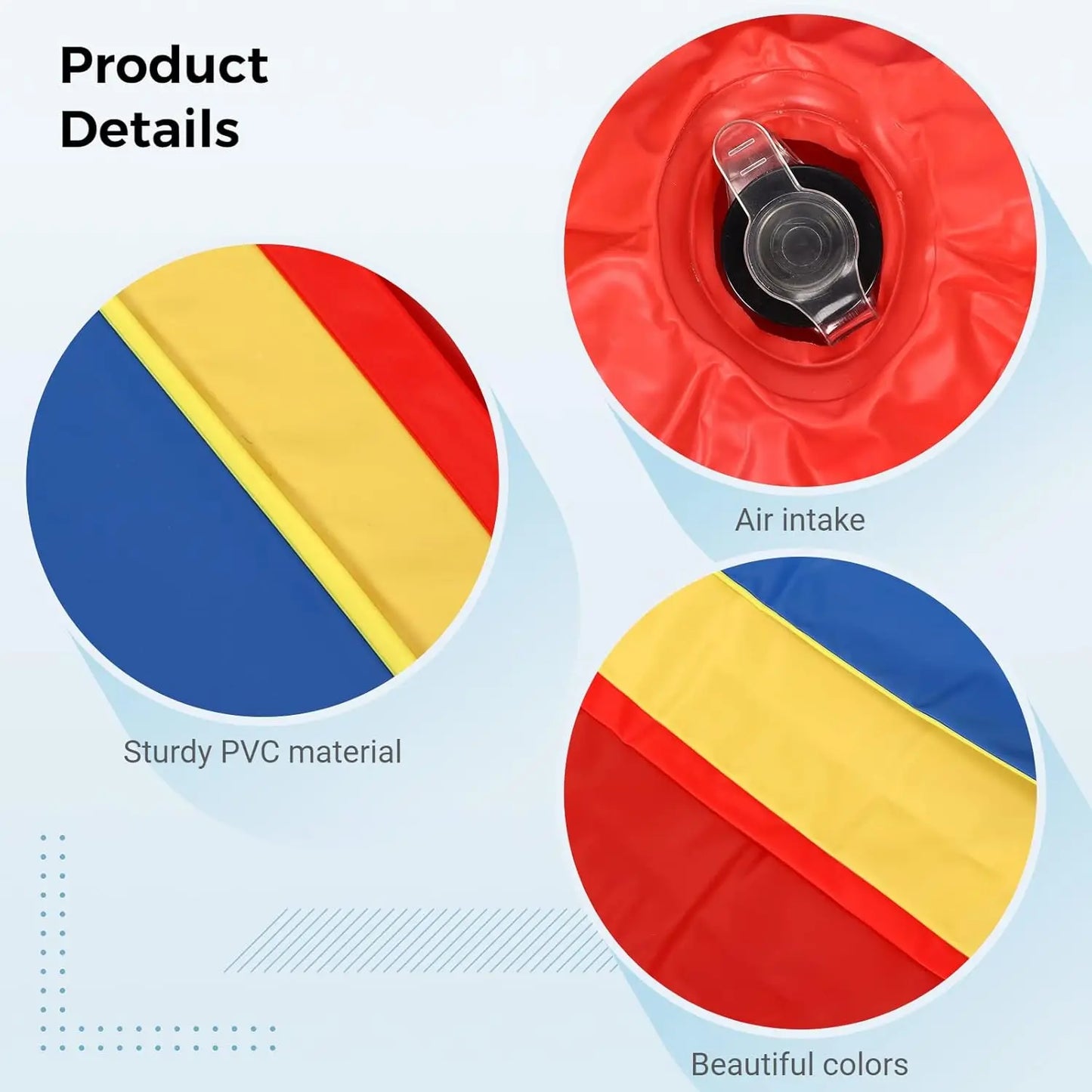 HUGE Inflatable Beach Ball – Giant Outdoor Fun for Parties & Pool Play