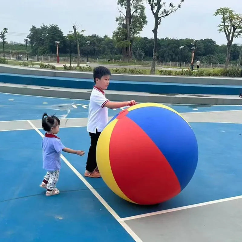 HUGE Inflatable Beach Ball – Giant Outdoor Fun for Parties & Pool Play