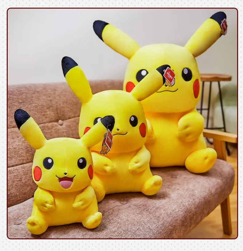 Anime Pikachu Plush Doll | Tots N Paws