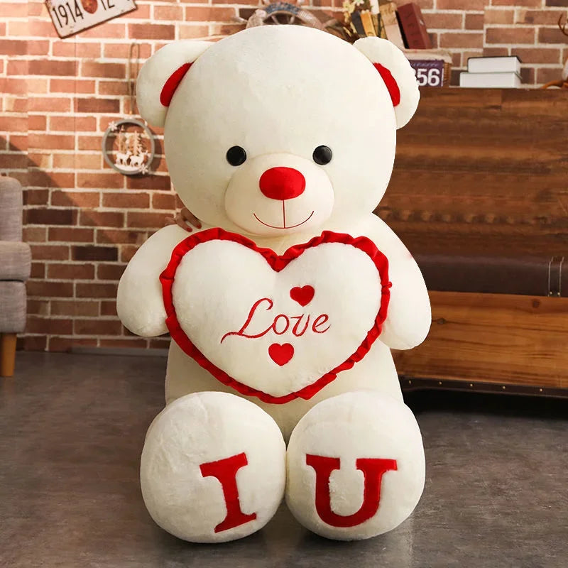 Giant LOVE Plush Teddy Bear β 100cm Soft Stuffed Toy Gift | Tots N Paws