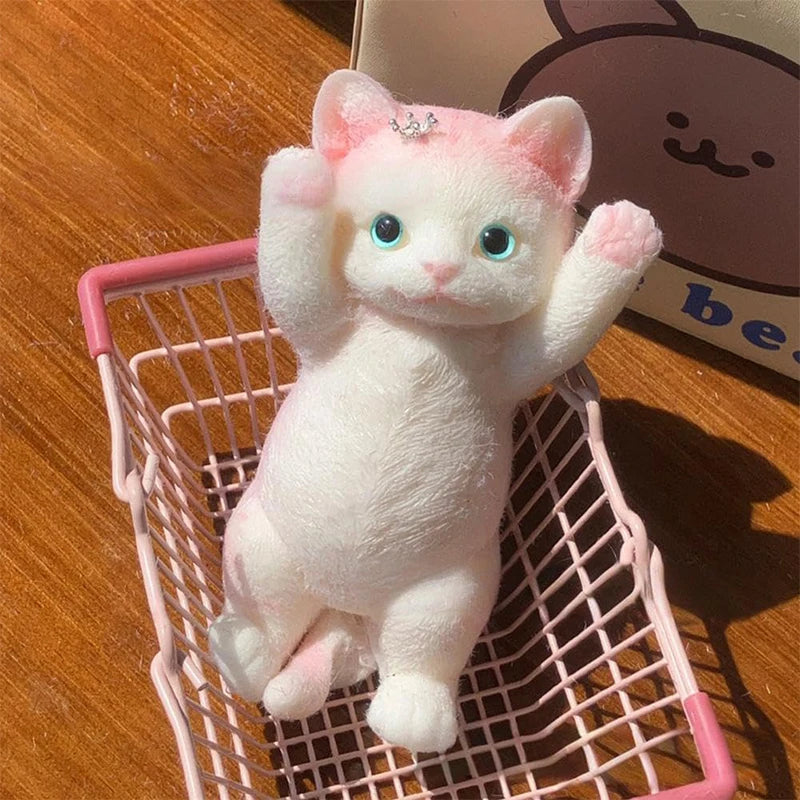 Big Kitty Cat Silicone Stress Relief Toy | Tots N Paws