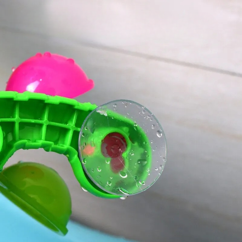 Baby Bath Toys Waterwheel – Colorful Suction Bath Sprinkler | Tots N Paws
