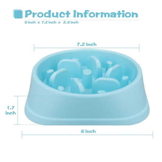 Slow Feeder Dog Bowl – Healthy, Anti-Asphyxia Bowl for All Dogs