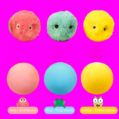 Smart Interactive Cat Toy Ball with Catnip & Sounds | Tots N Paws