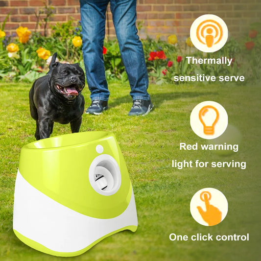 Automatic Dog Ball Launcher – Adjustable Distance Pet Fetch Toy