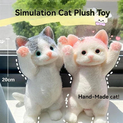 Big Kitty Cat Silicone Stress Relief Toy | Tots N Paws