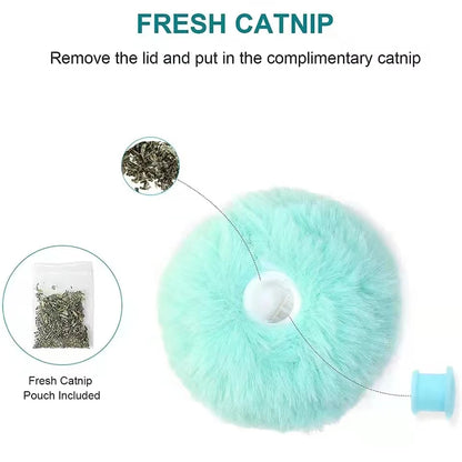 Smart Interactive Cat Toy Ball with Catnip & Sounds | Tots N Paws