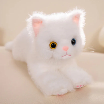 Tots N Paws Simulation Cat Plush Toy | Realistic Stuffed Kitten Doll Gift
