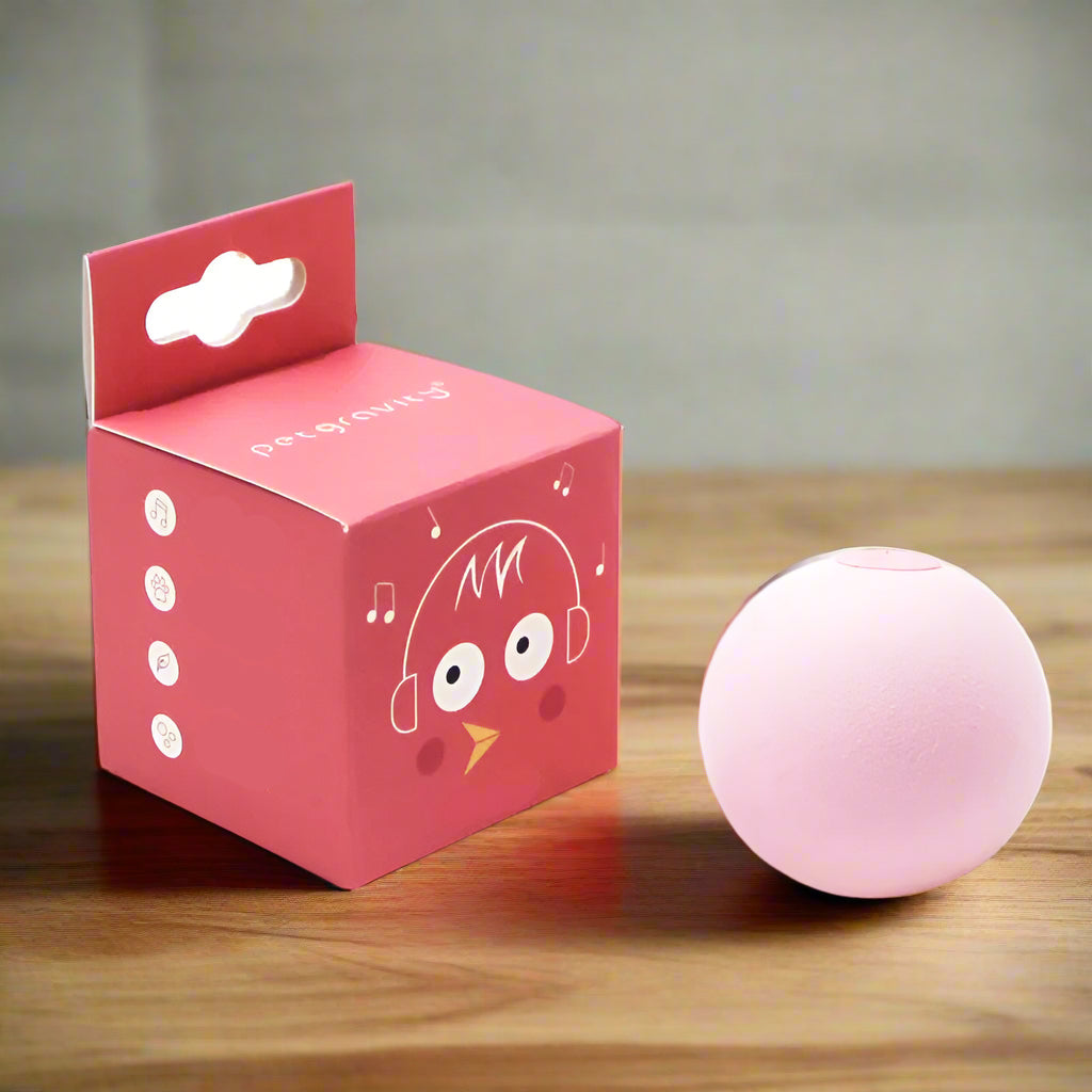 Smart Interactive Cat Toy Ball with Catnip & Sounds | Tots N Paws