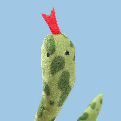 Snake Shape Interactive Cat Toy – Bite-Resistant Catnip Fun for Cats & Kittens