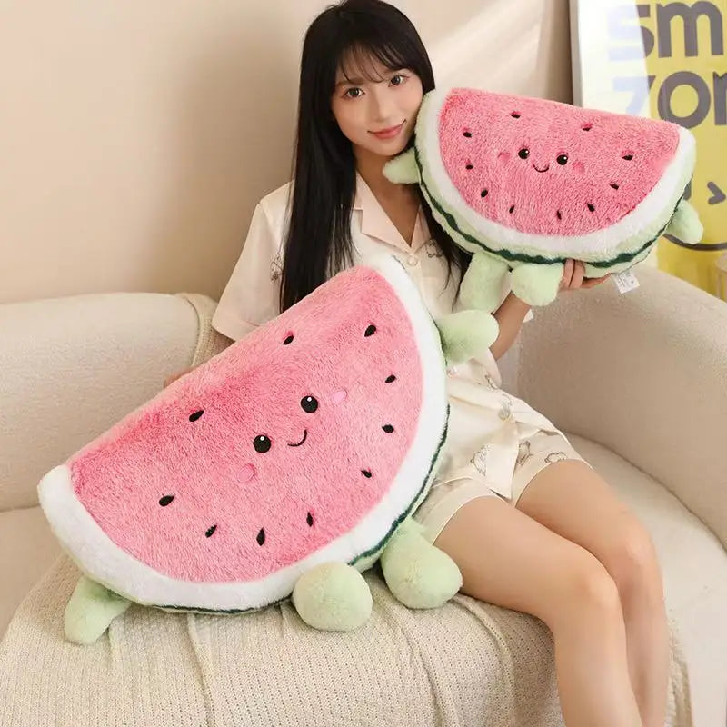 Tots N Paws Jellycat Watermelon Plush Doll | Cute Hugging Cartoon Toy Gift