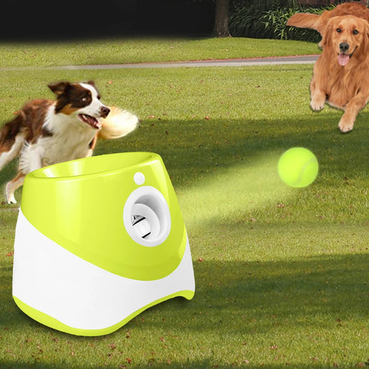 Automatic Dog Ball Launcher – Adjustable Distance Pet Fetch Toy