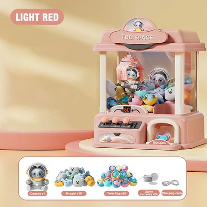 Children’s Electric Claw Machine – Lights, Dolls & Family Game Fun