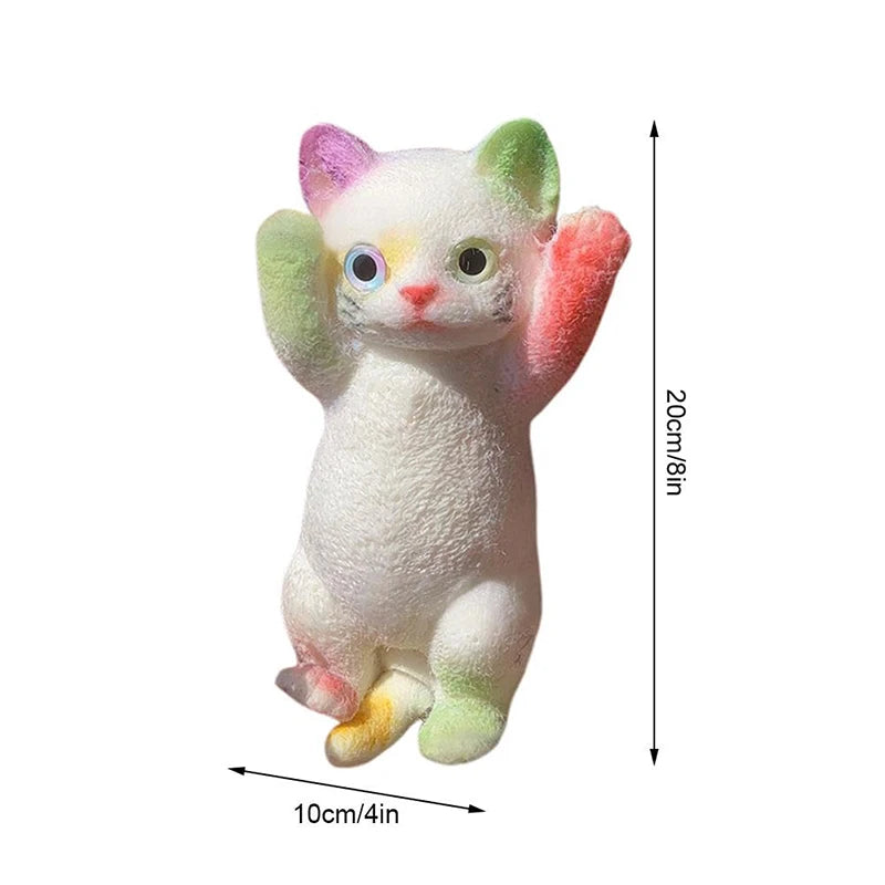 Big Kitty Cat Silicone Stress Relief Toy | Tots N Paws