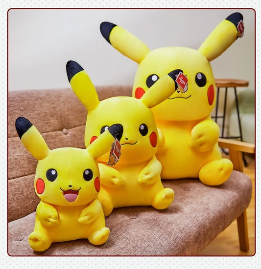 Anime Pikachu Plush Doll | Tots N Paws