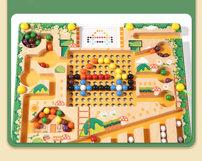 Magnetic Montessori Sorting Puzzle Maze Toy for Kids | Tots N Paws