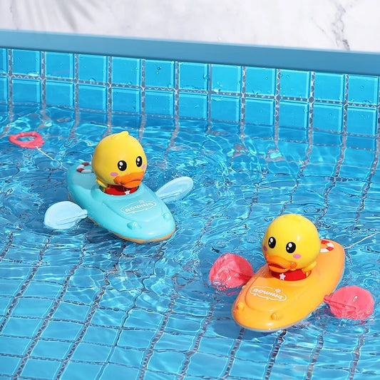 Little Yellow Duck Kayak Bath Toy – Tots N Paws