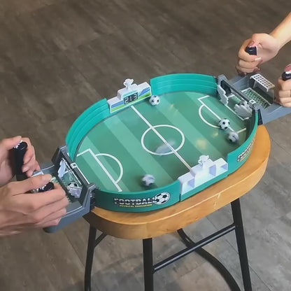 Portable Soccer Table Football Board Game – 2-in-1 Football & Hockey for Family Fun