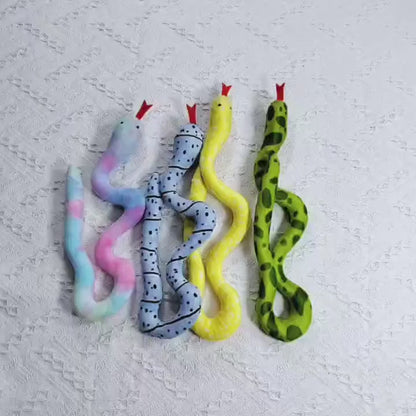 Snake Shape Interactive Cat Toy – Bite-Resistant Catnip Fun for Cats & Kittens
