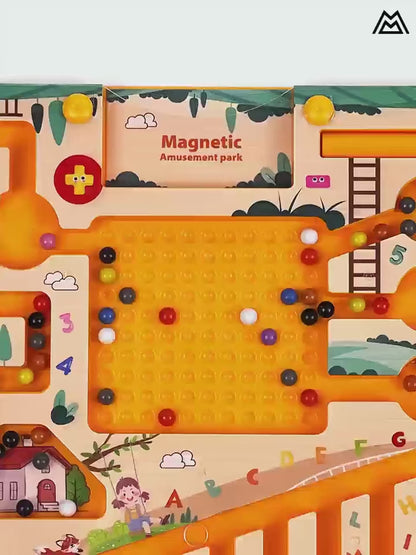 Magnetic Montessori Sorting Puzzle Maze Toy for Kids | Tots N Paws