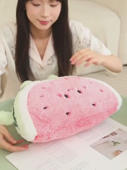 Tots N Paws Jellycat Watermelon Plush Doll | Cute Hugging Cartoon Toy Gift