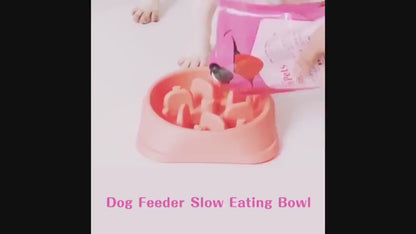 Slow Feeder Dog Bowl – Healthy, Anti-Asphyxia Bowl for All Dogs