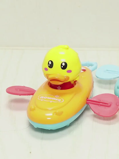 Little Yellow Duck Kayak Bath Toy – Tots N Paws
